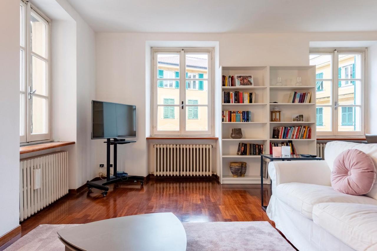Cavour 9 Apartment 2B 2B 100Mq With Private Garage, In Center Of Rapallo, Wifi, Air Conditioned Luaran gambar