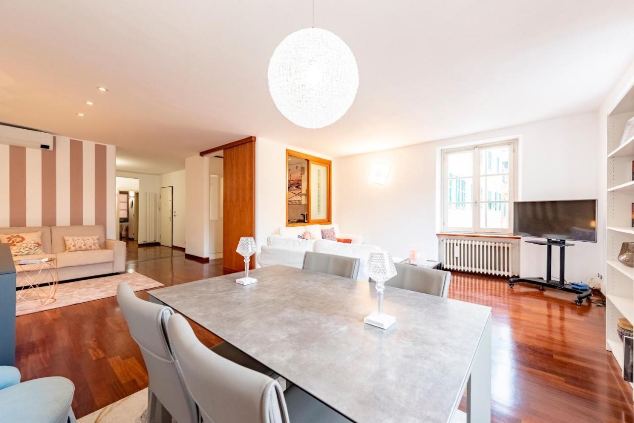 Cavour 9 Apartment 2B 2B 100Mq With Private Garage, In Center Of Rapallo, Wifi, Air Conditioned Luaran gambar