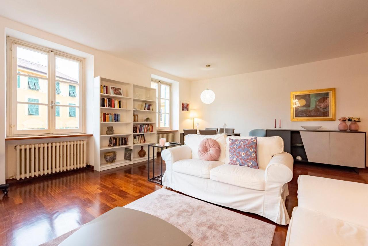 Cavour 9 Apartment 2B 2B 100Mq With Private Garage, In Center Of Rapallo, Wifi, Air Conditioned Luaran gambar