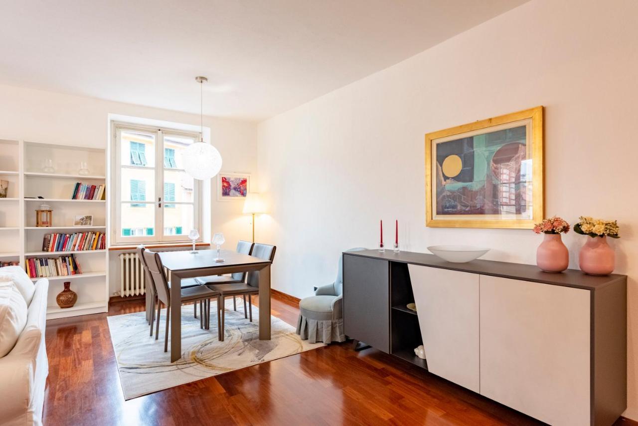 Cavour 9 Apartment 2B 2B 100Mq With Private Garage, In Center Of Rapallo, Wifi, Air Conditioned Luaran gambar
